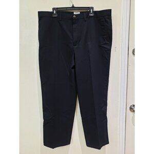 St. John's Bay 100% cotton, classic fit, black khaki pants, size 40X30